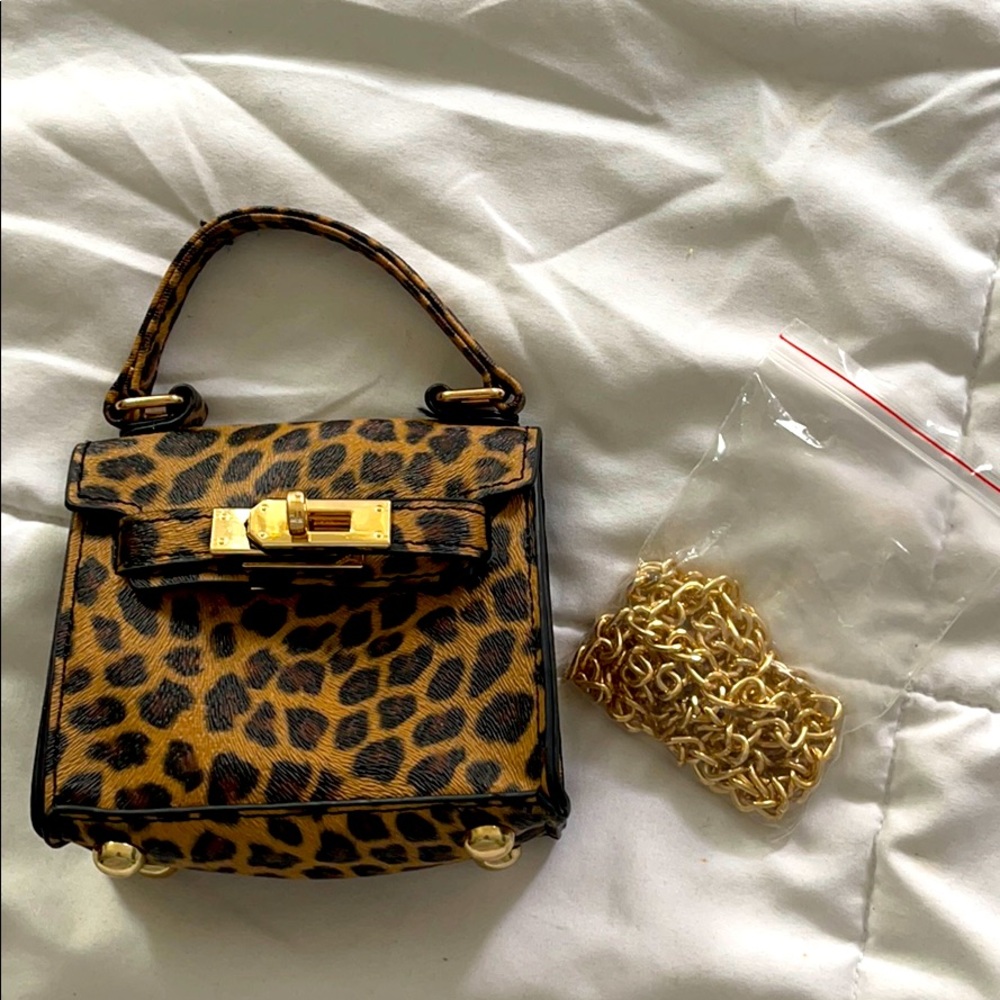 Fashion Nova Nano Cheetah Print Crossbody Bag